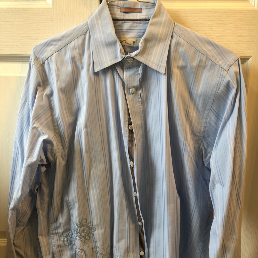 Pronto Uomo Button Up Long Sleeve Shirt
